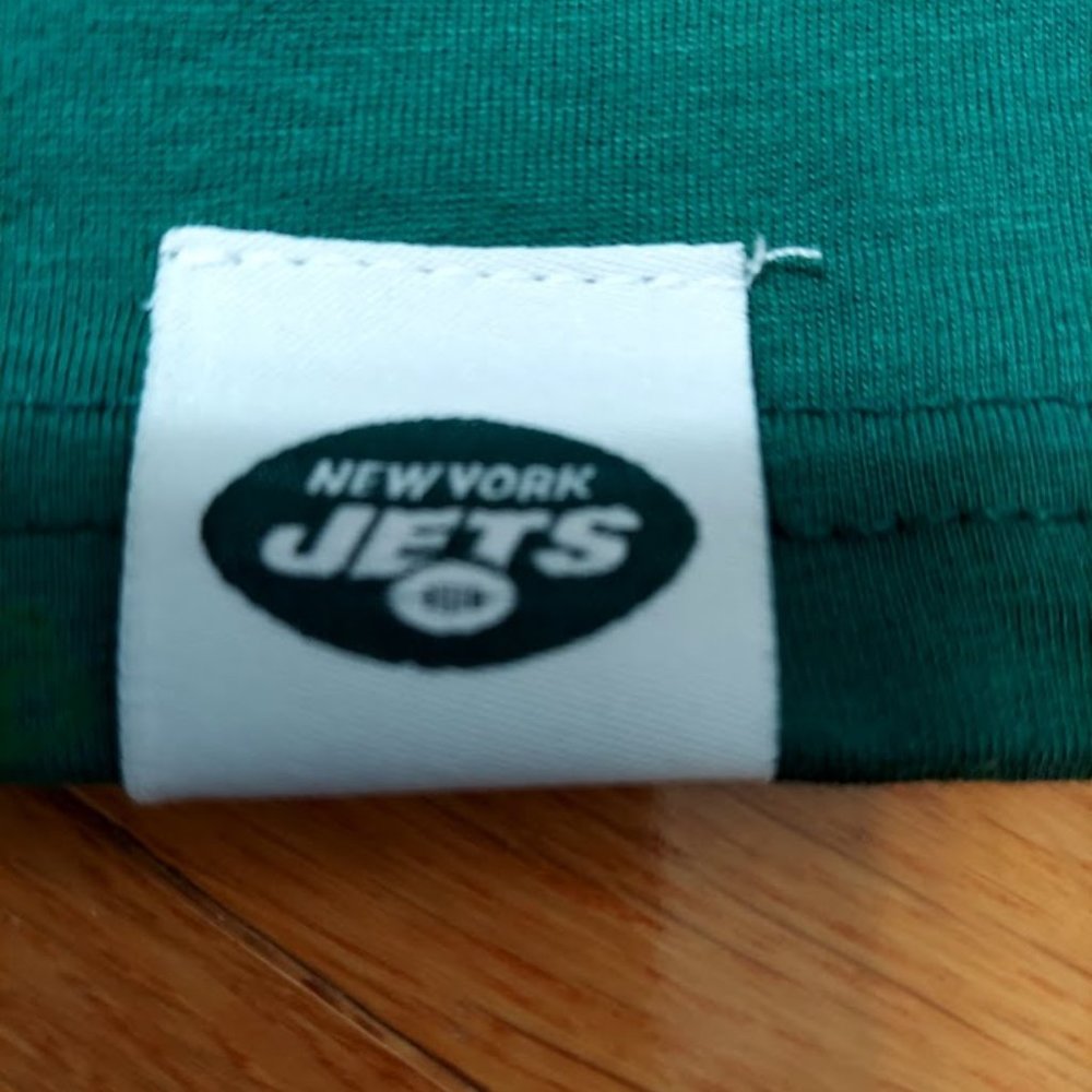 New York Jets Men's T-Shirt Large Green NFL Team Apparal New York Jets Shirt New - Picture 8 of 10